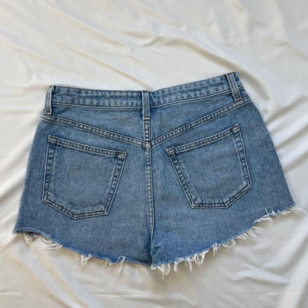 Reformation Women's Blue Shorts - Picture 2 of 4